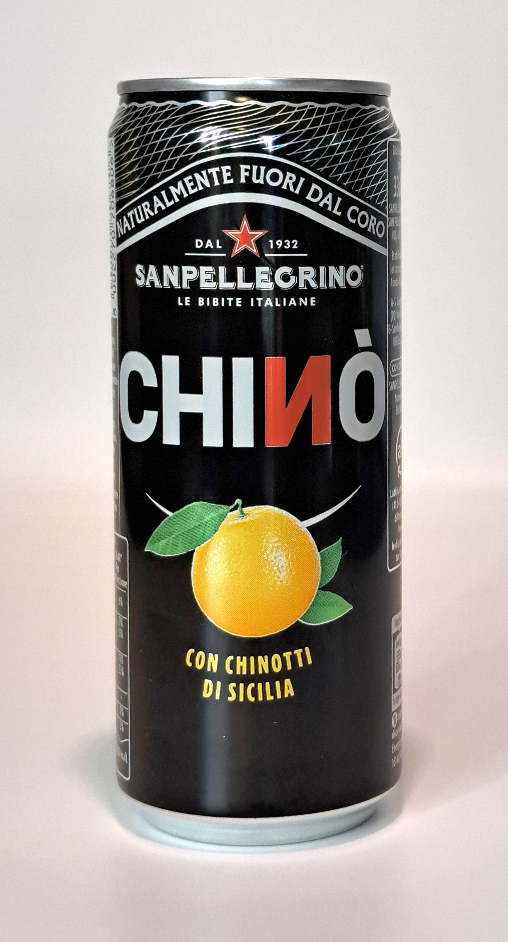 Chinò Sanpellegrino 330 ml – puszka, ujęcie 1