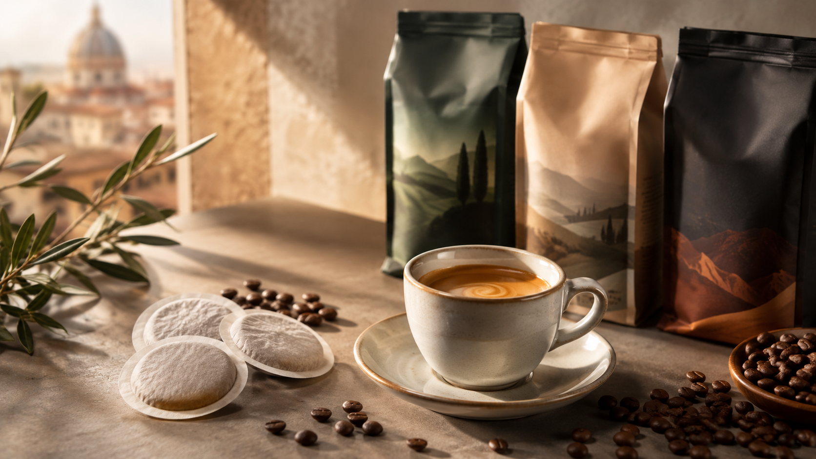 Jak wybrać kawę E.S.E. – różne saszetki i espresso