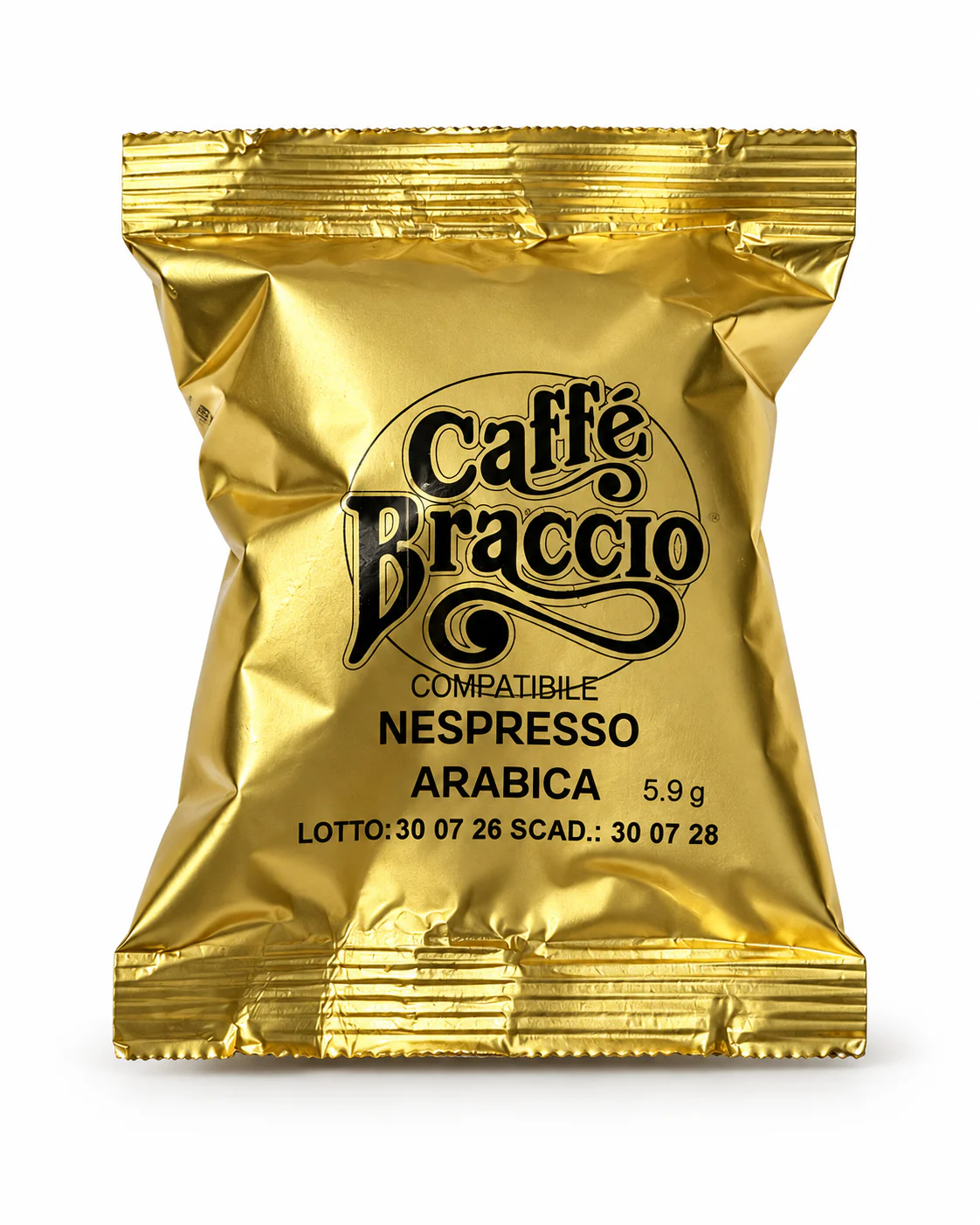 Braccio Caffè Arabica 100% – kapsułki kompatybilne z systemem Nespresso, 100 szt.