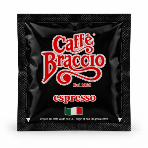 Braccio Caffè Nera – saszetka E.S.E. 44 mm