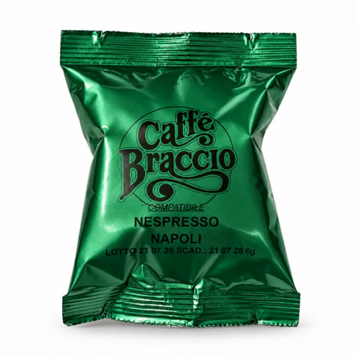 Braccio Caffè Verde – kapsułka kompatybilna z systemem Nespresso