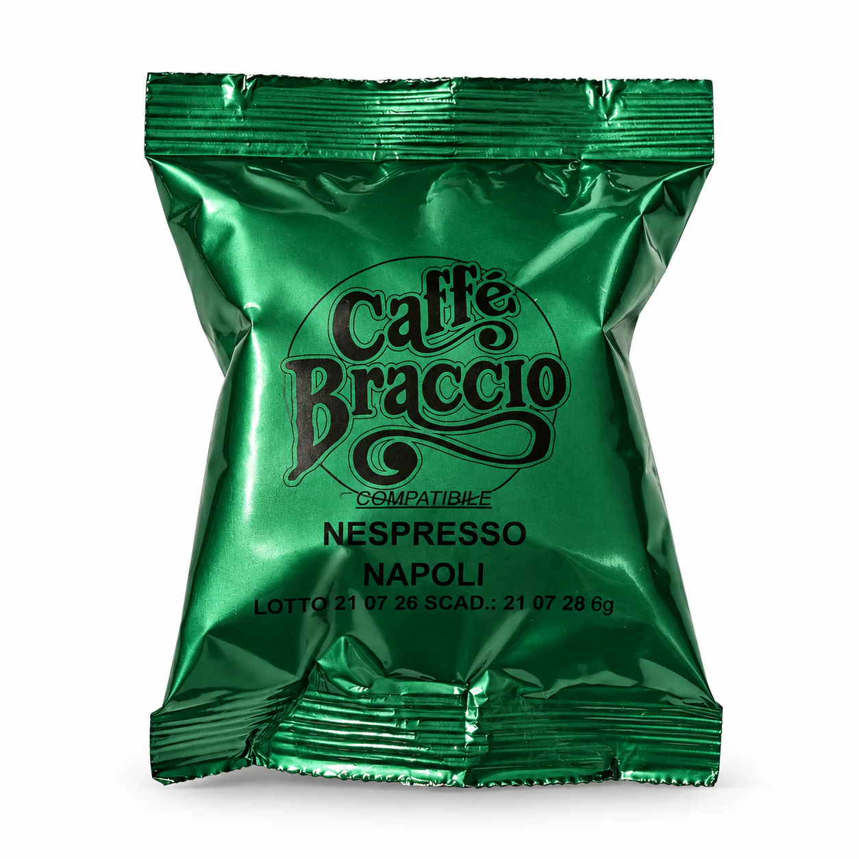 Braccio Caffè Verde – kapsułka kompatybilna z systemem Nespresso